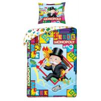 Obliečky Monopoly , Barva - Barevná , Rozměr textilu - 140x200