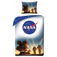 Obliečky NASA raketa , Barva - Barevná , Rozměr textilu - 140x200