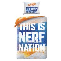 Obliečky Nerf nation , Barva - Barevná , Rozměr textilu - 140x200