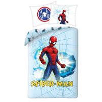Obliečky Spiderman power , Barva - Světlo modrá , Rozměr textilu - 140x200