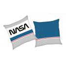 Vankúšik NASA Pruhy , Barva - Modro-šedá , Rozměr textilu - 40x40