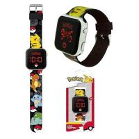 Hodinky Pokémon LED , Barva - Čierna