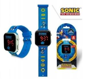 Hodinky Sonic LED , Barva - Modrá