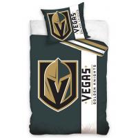 Obliečky NHL Vegas Golden Knights Belt , Barva - Šedá , Rozměr textilu - 140x200