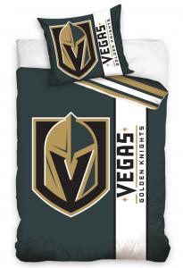 Obliečky NHL Vegas Golden Knights Belt , Barva - Šedá , Rozměr textilu - 140x200