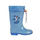 Holínky Ľadové kráľovstvo OLAF , Velikost boty - 24 , Barva - Světlo modrá