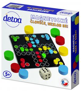 Hra Človeče, nehnevaj sa! magnetické , Barva - Barevná