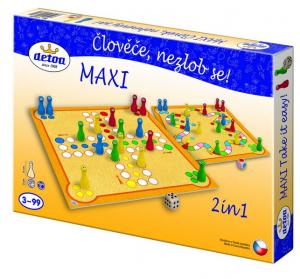 Hra Človeče, nehnevaj sa! MAXI , Barva - Barevná