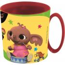 HRNEČEK Zajíček Bing , Velikost lahve - 350 ml , Barva - Červená