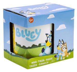 Hrnček Bluey , Velikost lahve - 325 ml , Barva - Biela