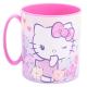 Hrnček Hello Kitty , Velikost lahve - 390 ml , Barva - Ružová-1