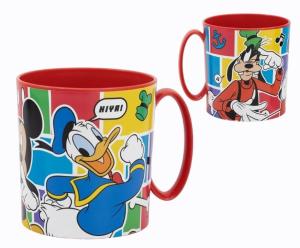 Hrnček Mickey , Velikost lahve - 390 ml , Barva - Červená