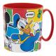 Hrnček Mickey , Velikost lahve - 390 ml , Barva - Červená-1