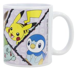 HRNČEK POKEMON , Velikost lahve - 325 ml , Barva - Biela