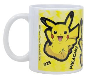 HRNČEK POKEMON , Velikost lahve - 325 ml , Barva - Bielo-žltá