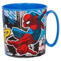 Hrnček Spiderman , Velikost lahve - 350 ml , Barva - Modrá