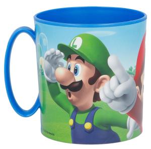 Hrnček SUPER MARIO , Velikost lahve - 350 ml , Barva - Modrá