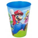 Hrnček SUPER MARIO , Velikost lahve - 430 ml , Barva - Modrá