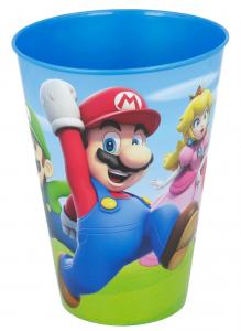 Hrnček SUPER MARIO , Velikost lahve - 430 ml , Barva - Modrá