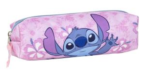 Jednokomorový pouzdrový penál Lilo a Stitch , Barva - Svetlo fialová