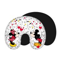 Cestovný vankúšik Mickey and Minnie Dots , Barva - Bielo-čierna