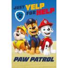 Fleecová deka Paw Patrol PP457 Polyester, 100/150 cm , Barva - Modrá , Rozměr textilu - 100x150