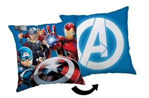 Vankúšik Avengers Heroes , Barva - Modrá , Rozměr textilu - 35x35