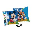 Vankúšik Mickey and Friends , Barva - Modrá , Rozměr textilu - 35x35