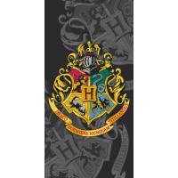 Osuška Harry Potter , Barva - Antracitová , Rozměr textilu - 70x140