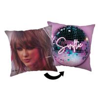 JERRY FABRICS Polštářek Swiftie  Polyester, 40/40 cm , Barva - Barevná