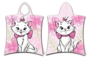 Pončo Mačička Marie Pink , Barva - Svetlo ružová , Rozměr textilu - 50x115