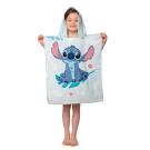 JERRY FABRICS Pončo Lilo and Stitch Blue  Bavlna - Froté, 50/115 cm , Barva - Světlo modrá , Rozměr textilu - 50x115