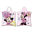 Pončo Minnie Pink bow , Barva - Svetlo ružová , Rozměr textilu - 50x115