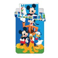 Obliečky do postieľky Mickey and Friends , Barva - Modrá , Rozměr textilu - 100x135