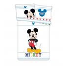 Obliečky do postieľky Mickey colors , Barva - Biela , Rozměr textilu - 100x135