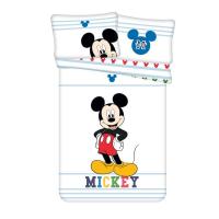 Obliečky do postieľky Mickey colors , Barva - Biela , Rozměr textilu - 100x135