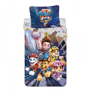 Povlečení Paw Patrol The Movie , Barva - Modro-šedá , Rozměr textilu - 140x200