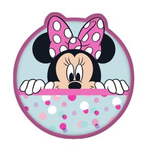 Tvarovaný mikroplyšový vankúšik Minnie Dots , Barva - Zelená