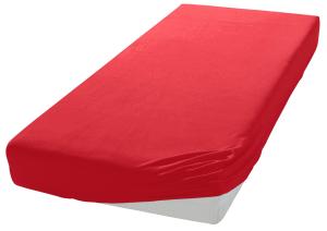 Prestieradlo Jersey Červené Dreamee , Barva - Červená , Rozměr textilu - 160x200