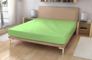 Jersey plachta EXKLUSIV , Barva - Svetlo zelená , Rozměr textilu - 60x120