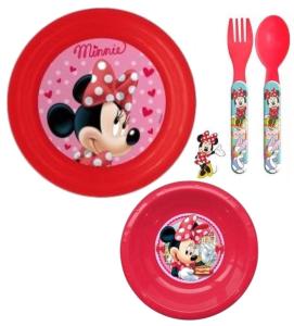 Plastová sada Minnie 3-dielna