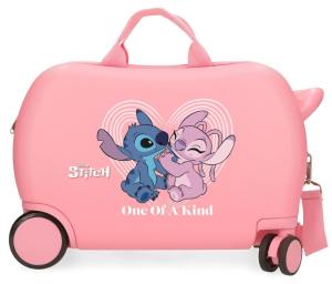 Kufor na kolieskach Lilo and Stitch One a Kind , Barva - Ružová