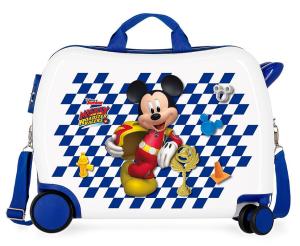 Kufor na kolieskach Mickey Good Mood MAXI , Barva - Bielo-modrá