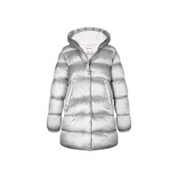 Kabát nylonový Puffa , Velikost - 98/104 , Barva - Strieborná