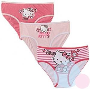 Nohavičky Hello Kitty 3ks , Barva - Ružová