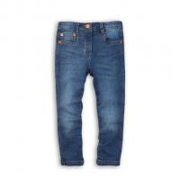 Nohavice džínsové s elasténom , Velikost - 68/74 , Barva - Modrá