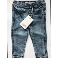 Nohavice džínsové elastické , Velikost - 74/80 , Barva - Modrá