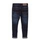 Nohavice džínsové s elastanom , Velikost - 98/104 , Barva - Modrá-1