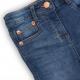 Nohavice džínsové s elasténom , Velikost - 68/74 , Barva - Modrá-2