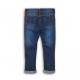 Nohavice džínsové s elasténom Čísla , Velikost - 98/104 , Barva - Modrá-1